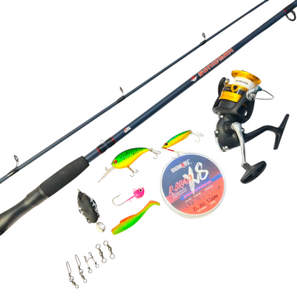 Saltwater& Freshwater Light Weight Rod and Reel Combo