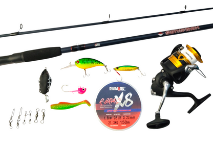 Saltwater& Freshwater Light Weight Rod and Reel Combo