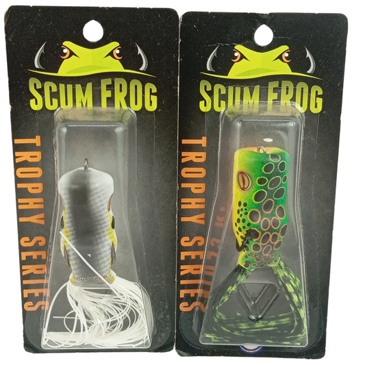 Scum Frog Trophy Series Top Water Fishing Frog Poppers 15gms/6.35cm