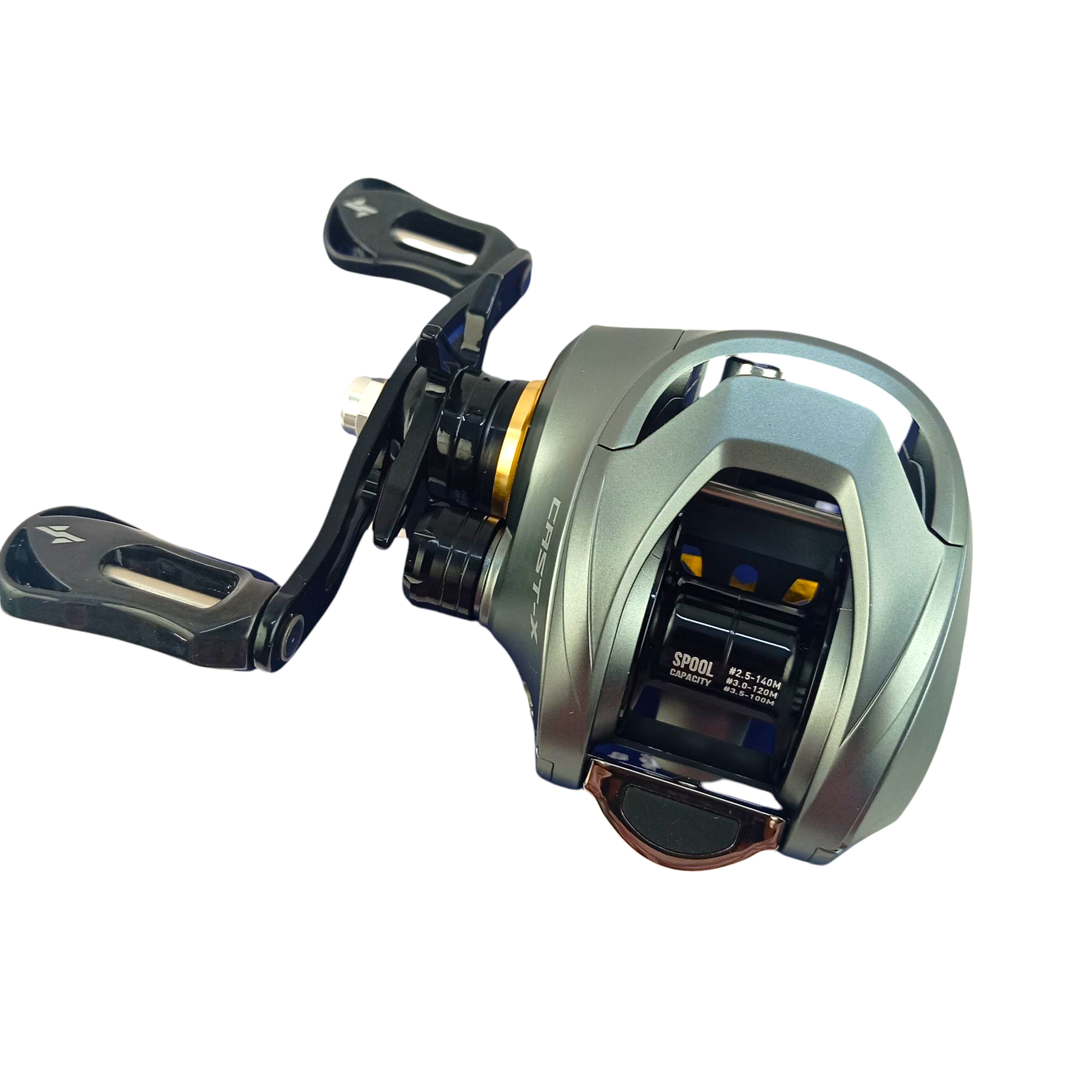 Berkley AMP 6.6ft Baitcasting Rod |Seasir Cast-X Baitcasting Reel Combo