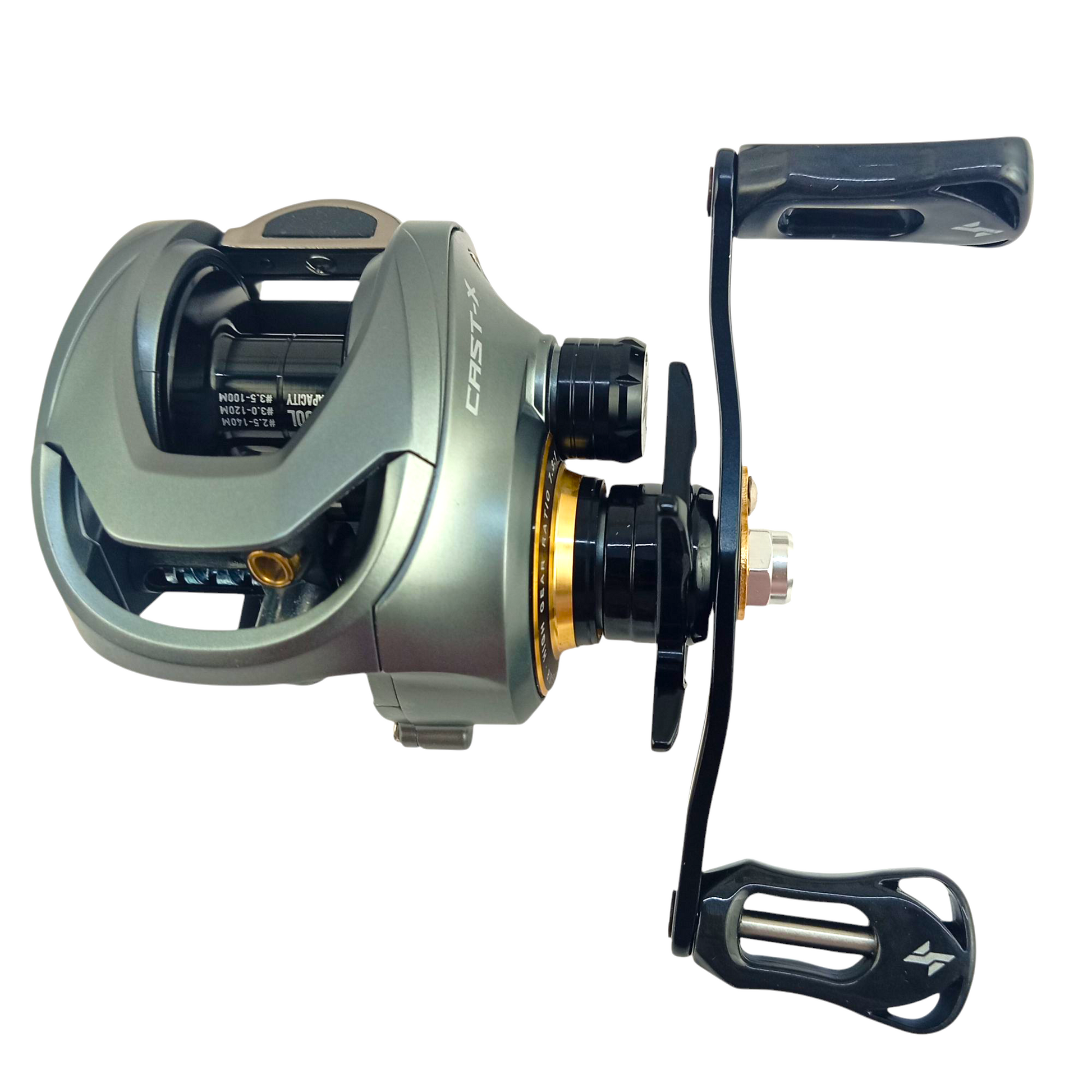 Berkley AMP 6.6ft Baitcasting Rod |Seasir Cast-X Baitcasting Reel Combo