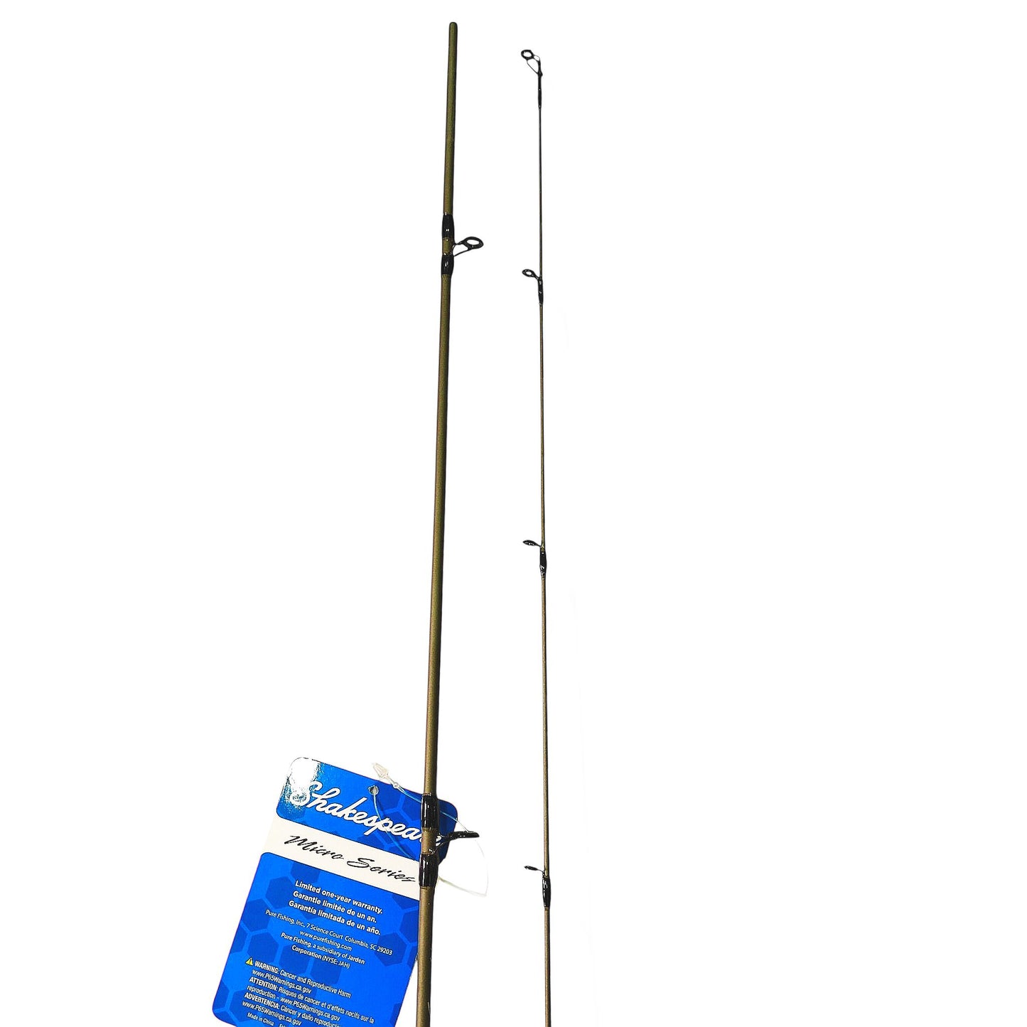 Shakespeare Micro 7ft Ultra Light Baitcasting Rod || 2-6gms