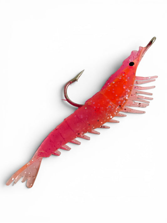 Shrimp With Worm Hooks 10cm 9gms Fishing Lure