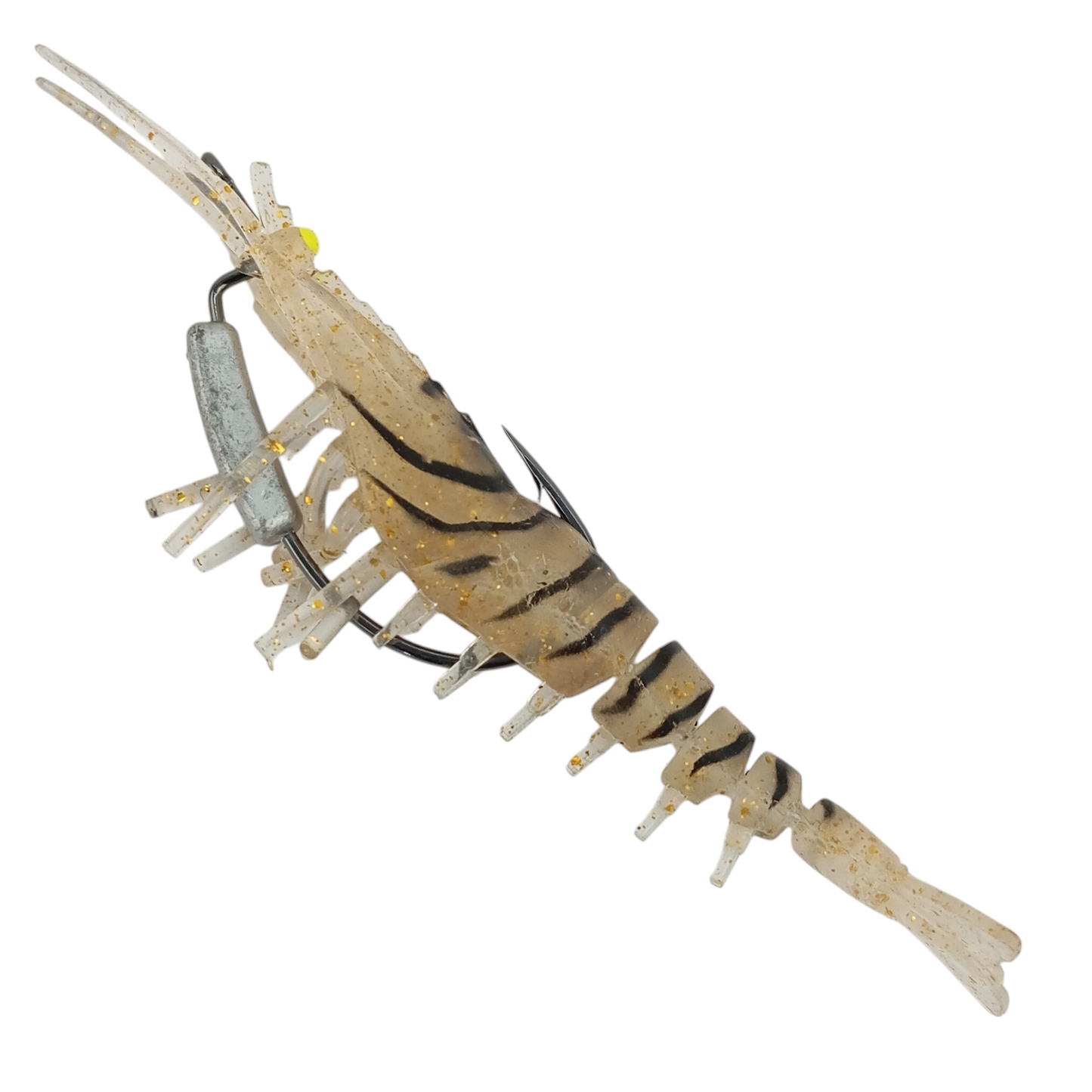 Shrimp With Worm Hooks |13cm |17gms |Fishing Lure