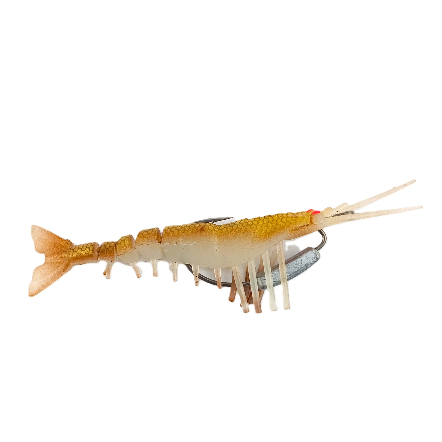 Shrimp With Worm Hooks |13cm |17gms |Fishing Lure