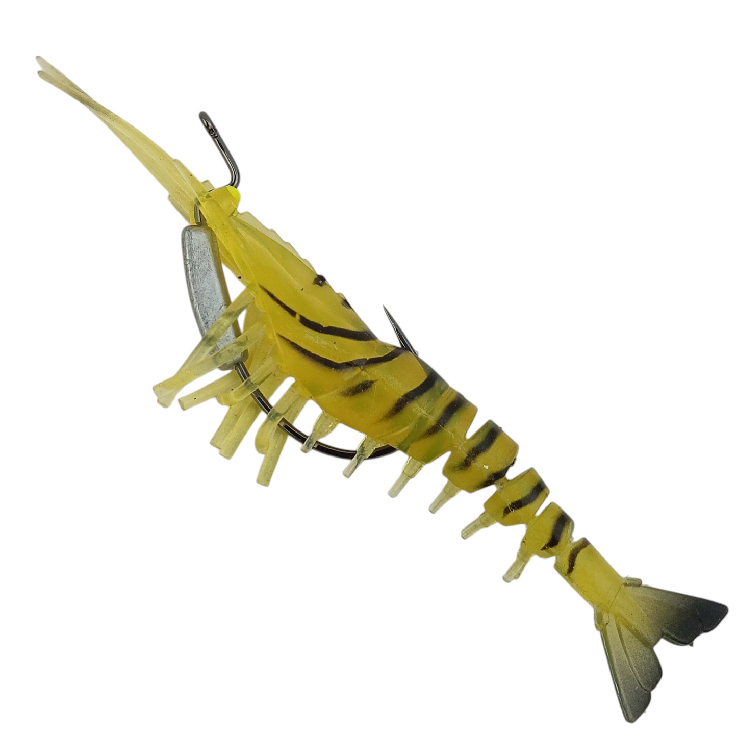 Shrimp With Worm Hooks |13cm |17gms |Fishing Lure