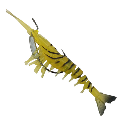 Shrimp With Worm Hooks |13cm |17gms |Fishing Lure