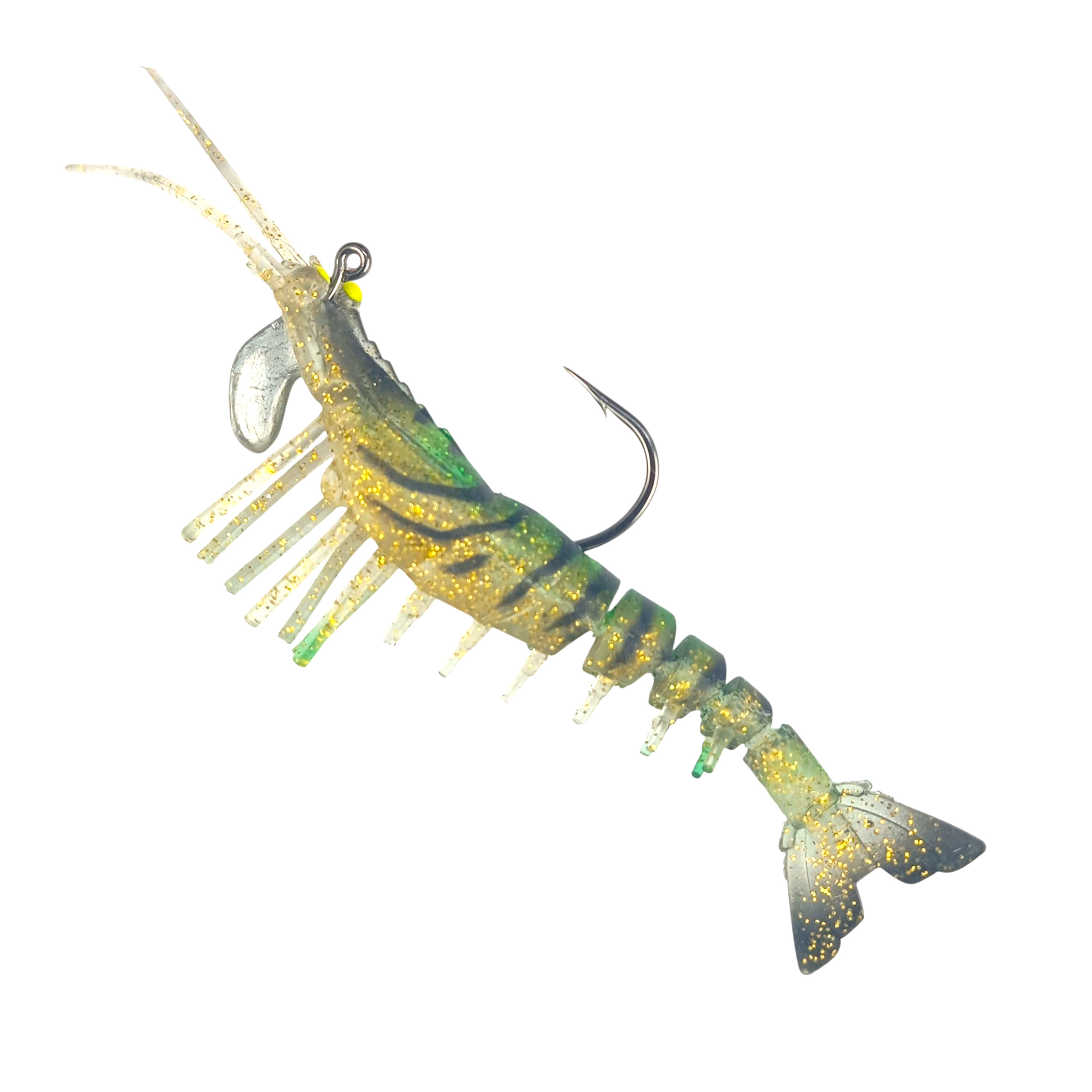Shrimp With Worm Hooks |13cm |17gms |Fishing Lure