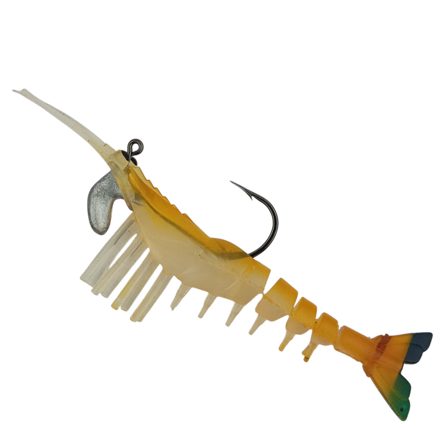 Shrimp With Worm Hooks |13cm |17gms |Fishing Lure