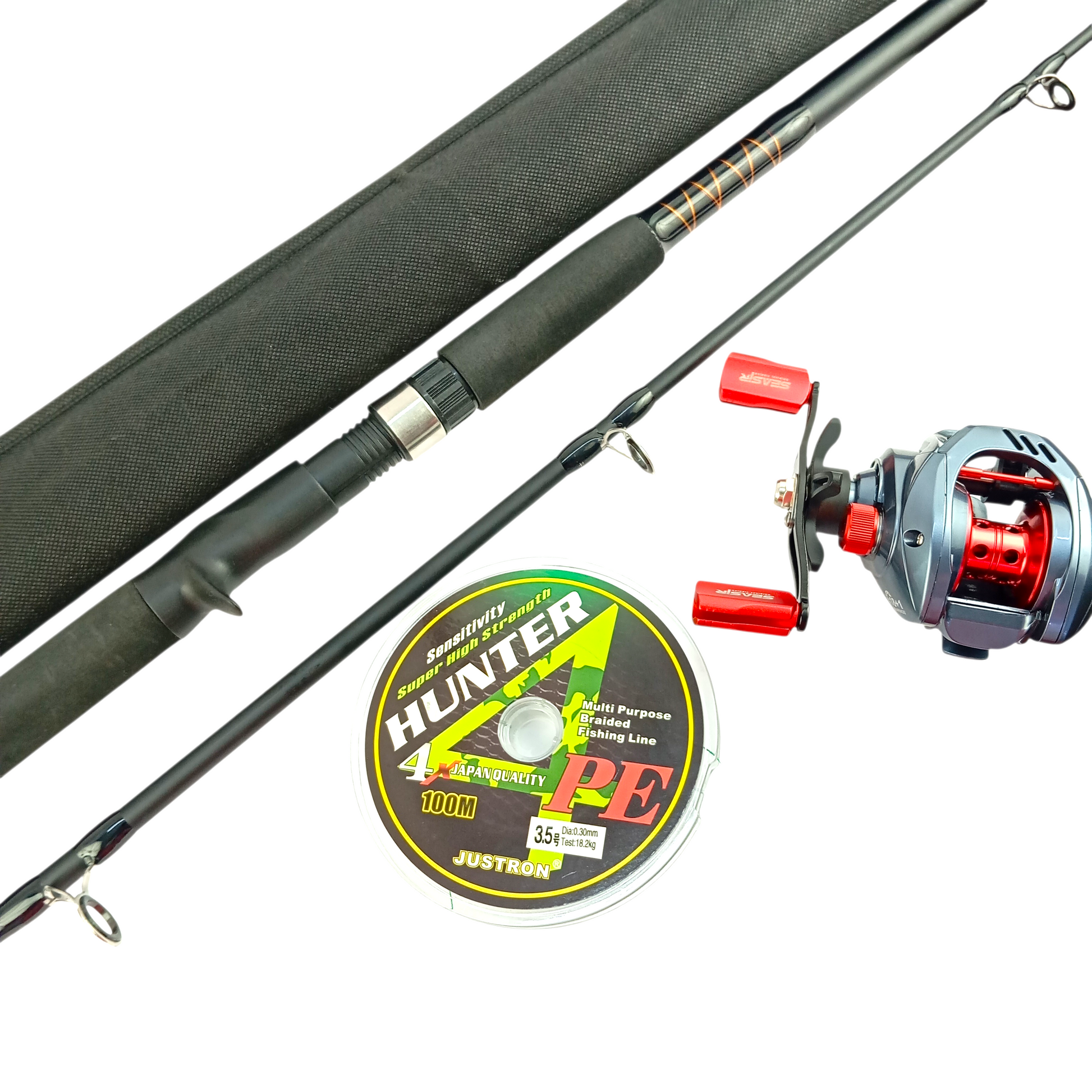 Simple Beginner Baitcaster Combo