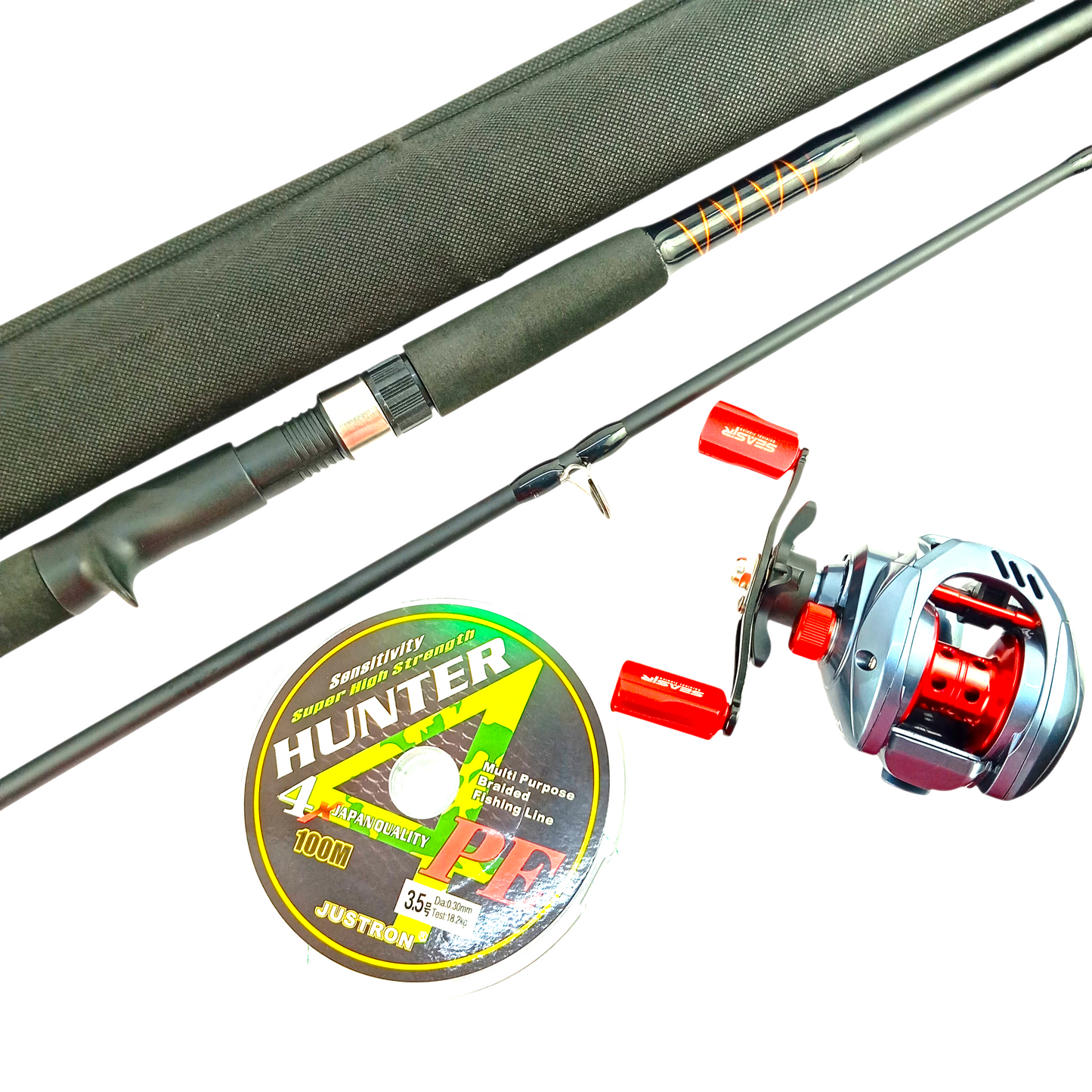 Simple Beginner Baitcaster Combo