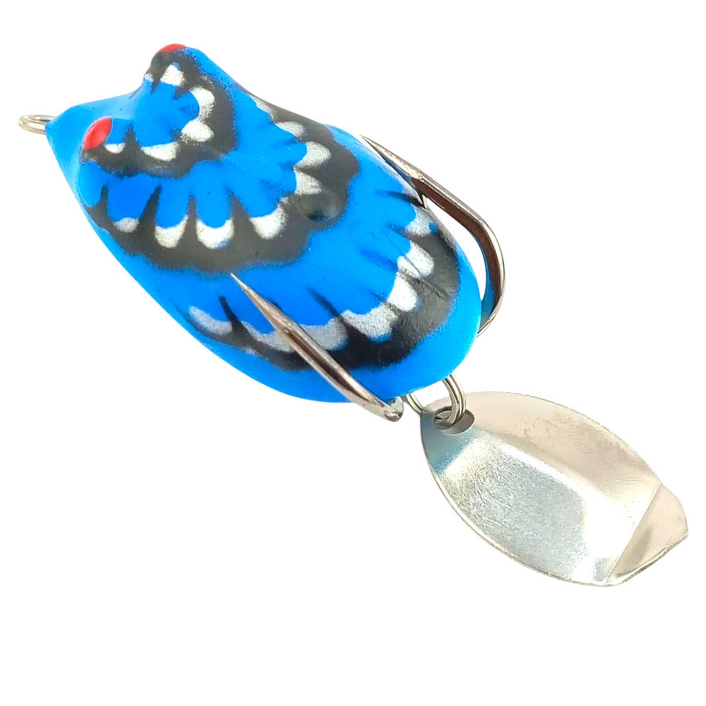 Single Spinner Frog Lure| 6gms |3.8mm