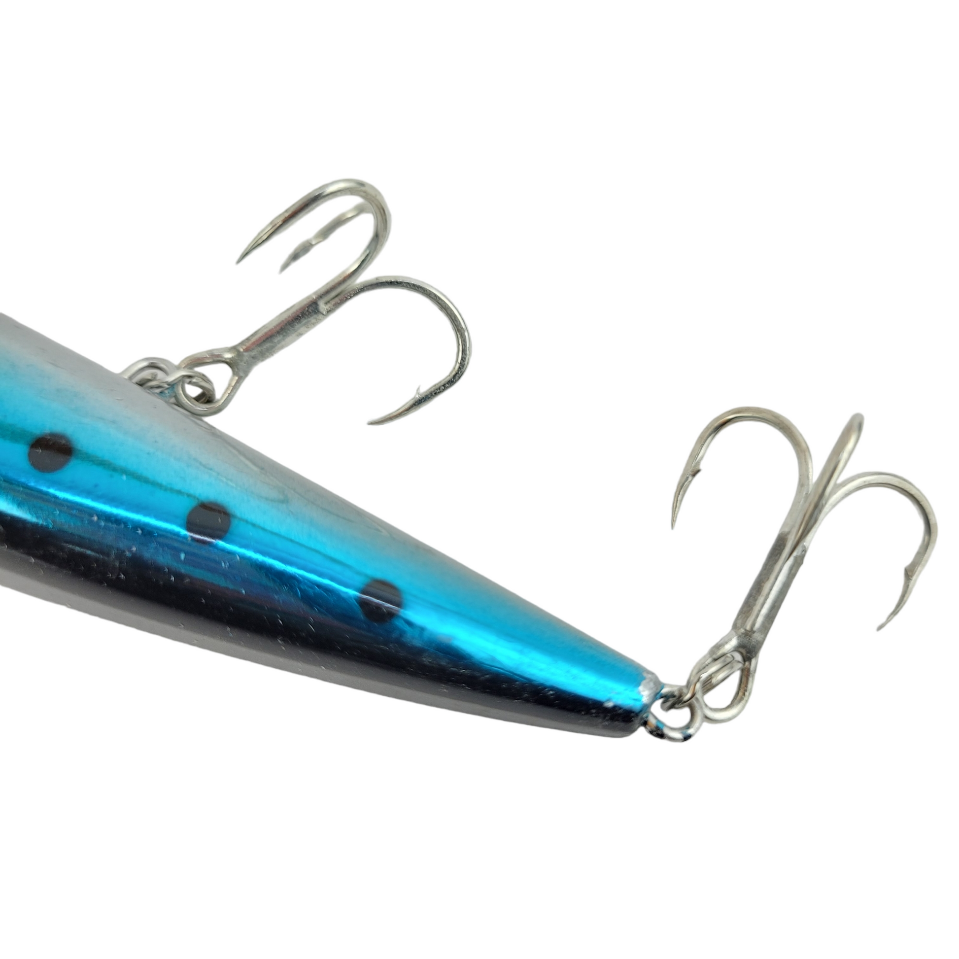 Sinking Long Casting Fishing Lure - 13cm 36g Silver Blue Sardine bottom image