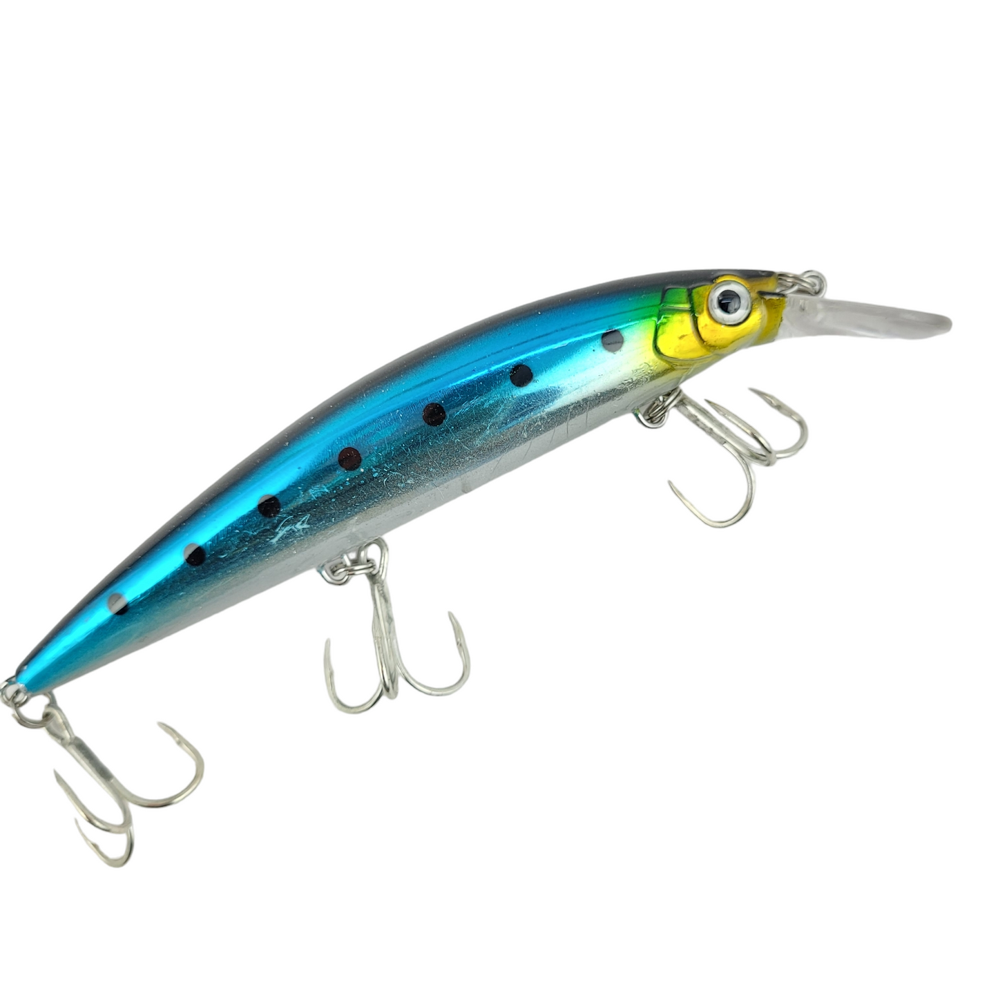 Sinking Long Casting Fishing Lure - 13cm 36g Silver Blue Sardine image