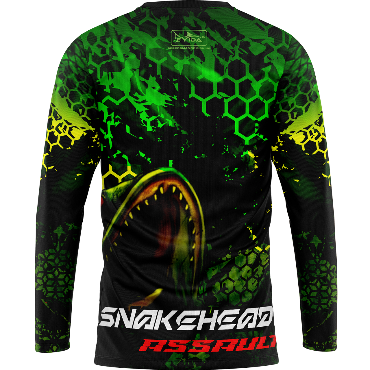 Eyida Snakehead Assault UPF 50+ Performance Fishing T-Shirt