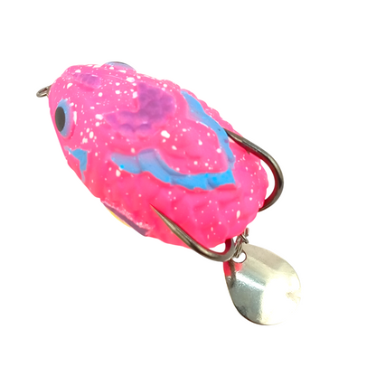 Soft Thai Frog Imitation Frog Lure With Spinner 7gms-3.5cm All Image