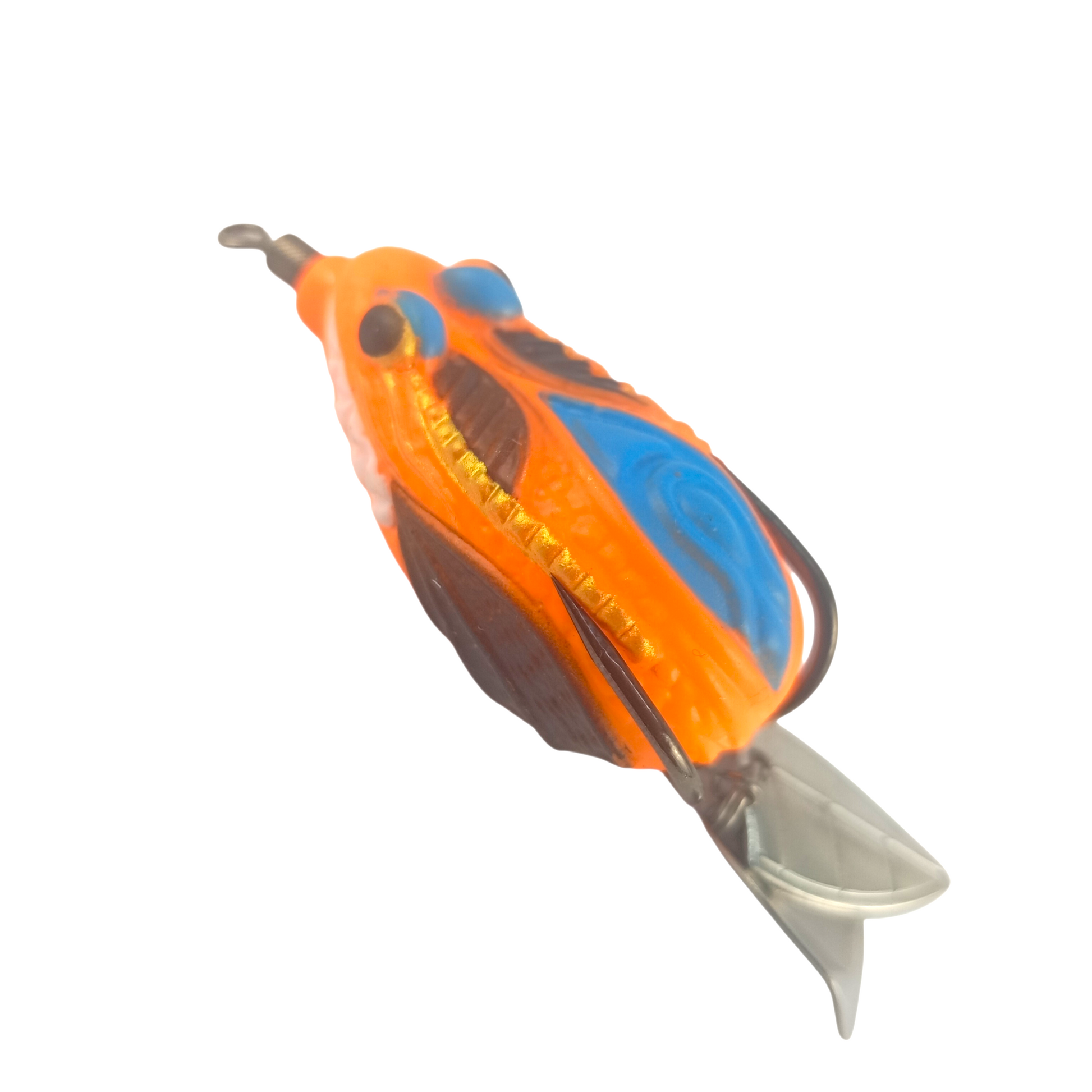 Soft Thai Frog Imitation Double Spinner Frog Lure |7gms|4.5cm