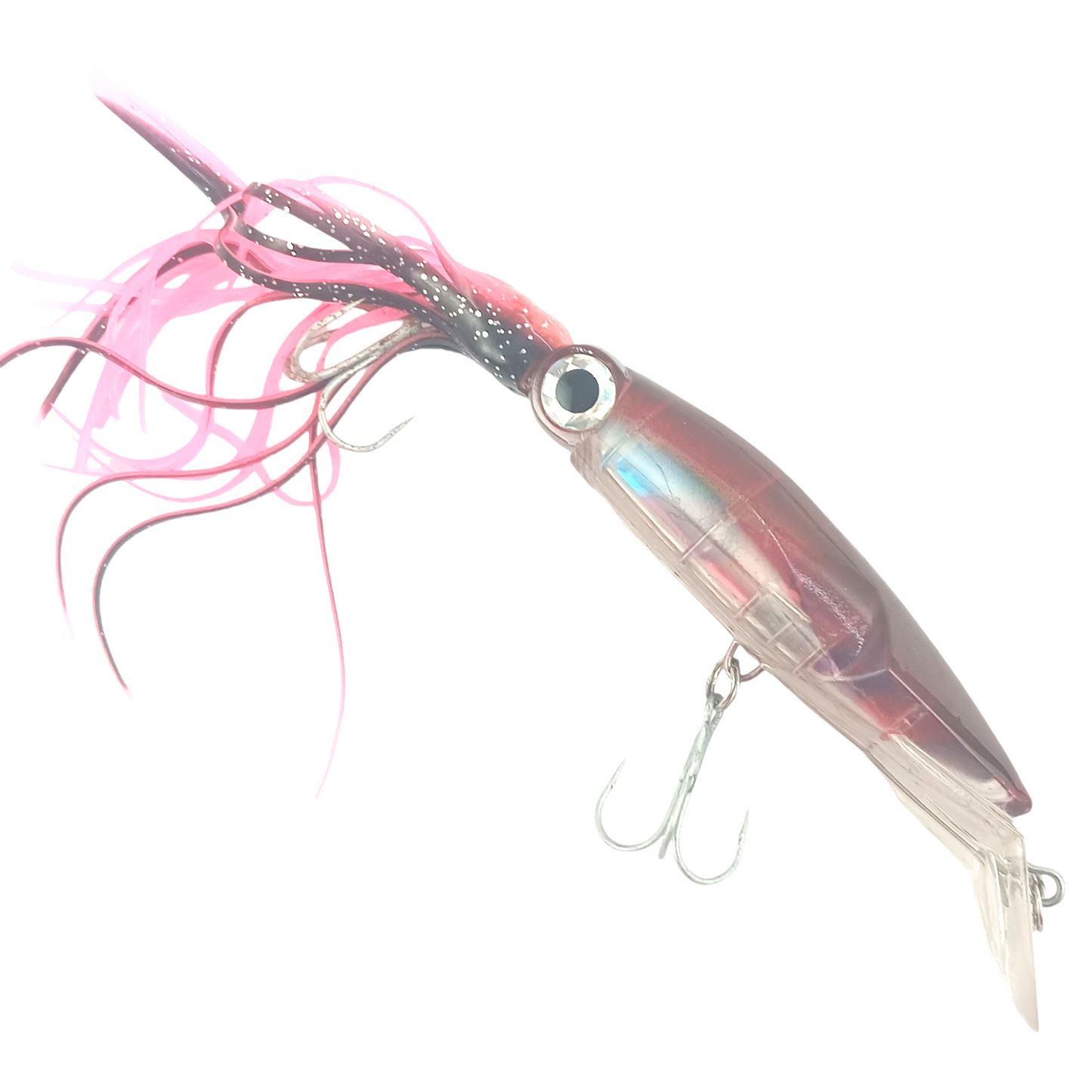 Squid Lure For Grouper Fishing  36gm 13cm Violet image