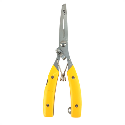 Stainless Steel  Pliers  Multifunctionl Fishing Tool Yellow Image
