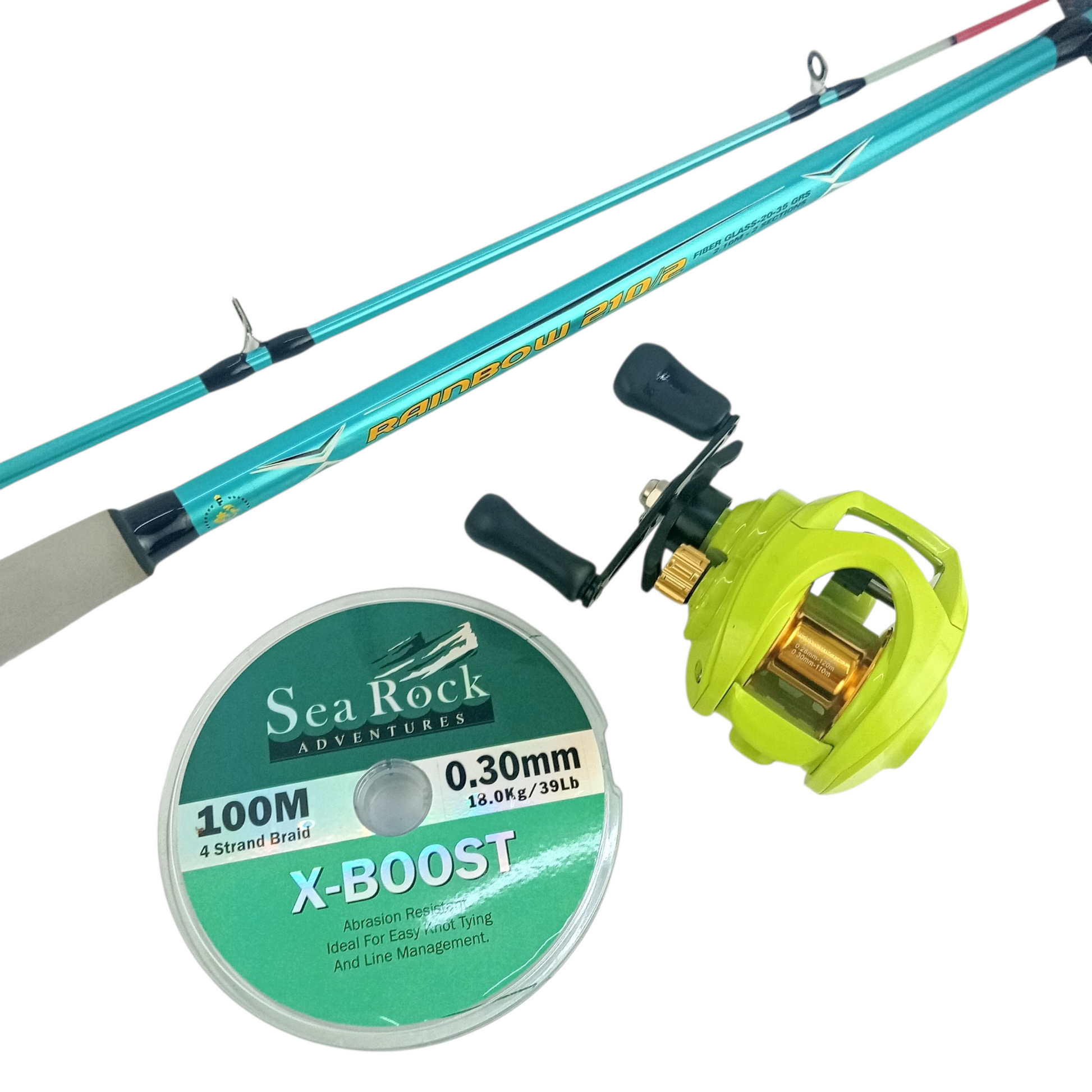 Strong & Flexible Beginner Baitcasting Fresh Water Fishing Combo