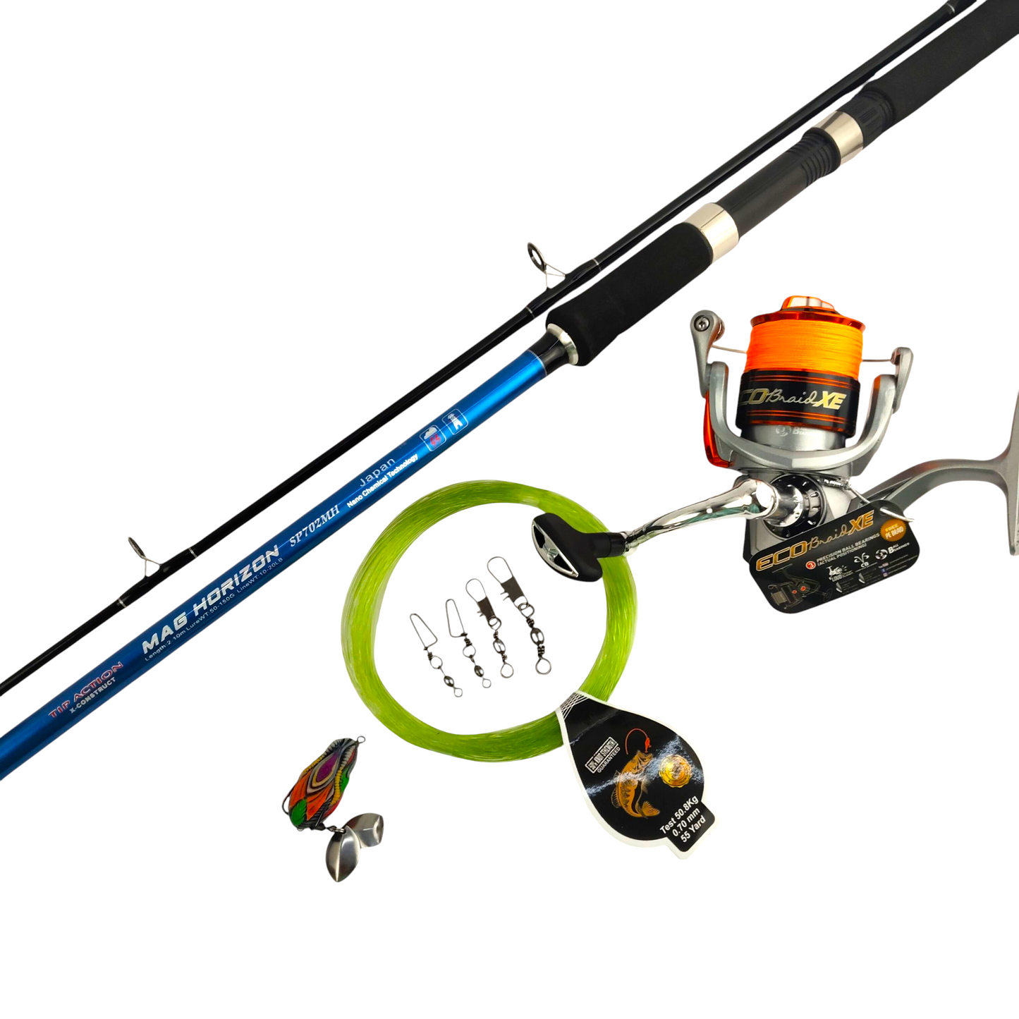 Strong and premium Beginner Budget Friendly  Fresh Water Fishing Combo
