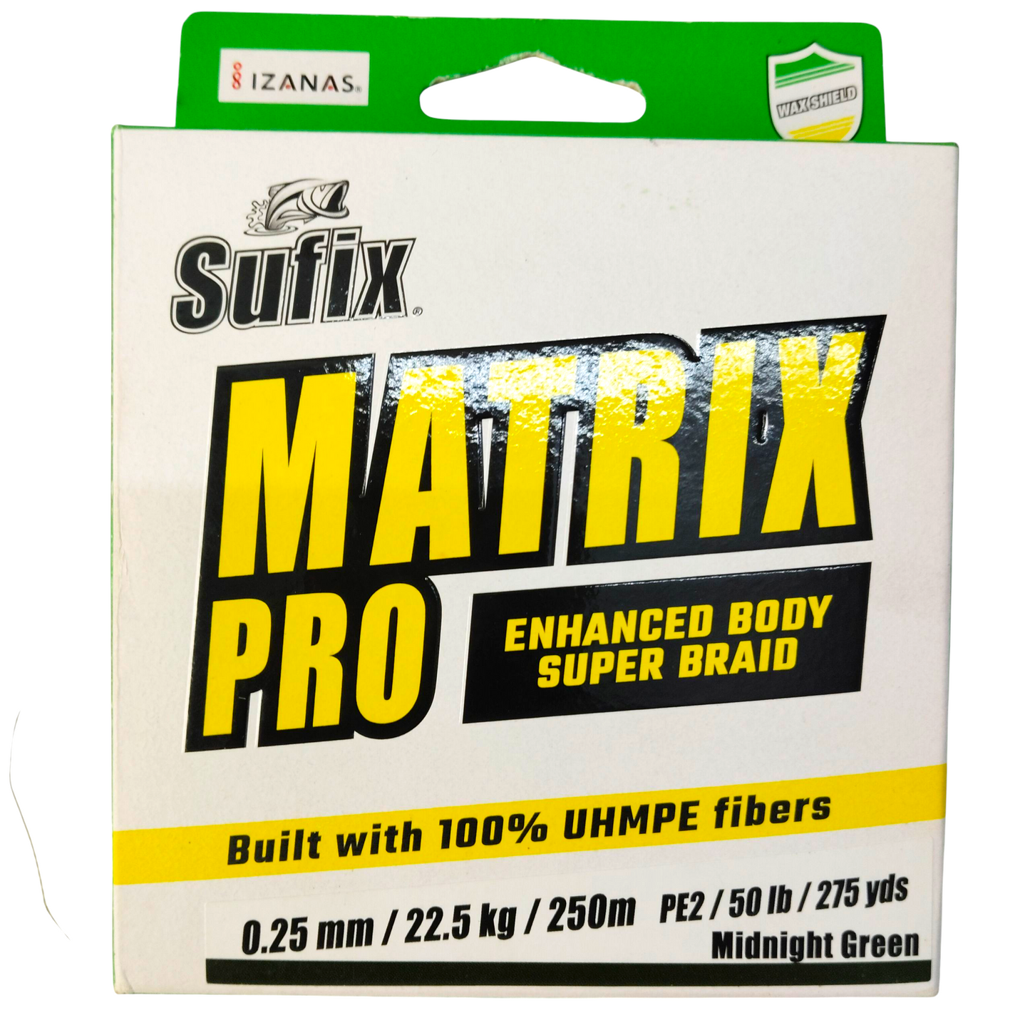  Sufix Matrix Pro 8X 0.25mm (22.5Kg / 50.0Lb)