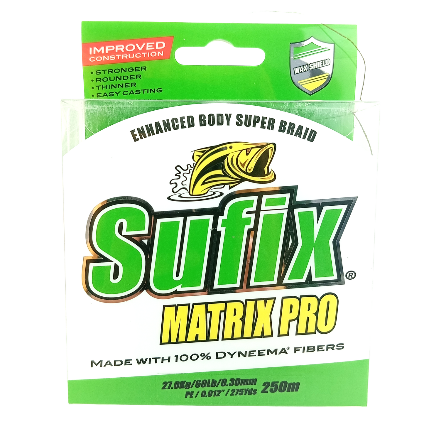 Sufix Matrix Pro Braided Fishing Line Full View