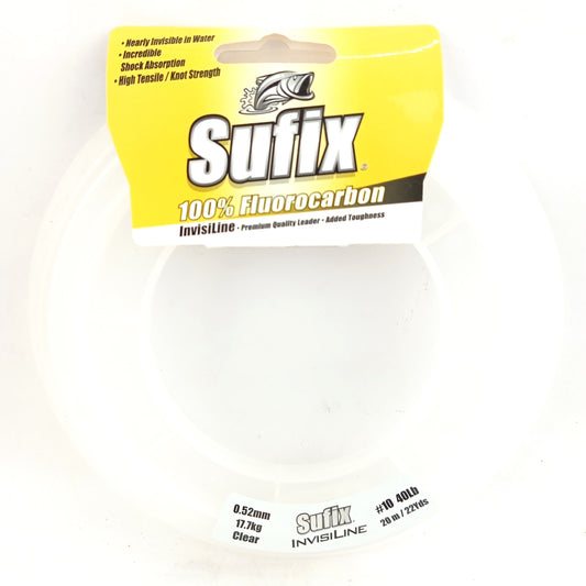 Sufix_Fluorocarbon_Invisiline_Premium_Quality_Leader_Fishing_Line_0.52mm_40lbs_Close_Up_Image