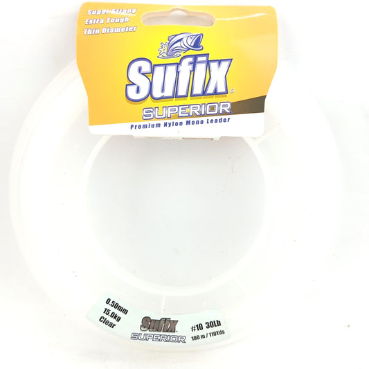 Sufix_Superior_Pemium_Nylon_Mono_Leader_Fishing_Line_0.50mm-30lbs_Close_Up_Image