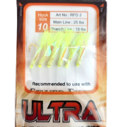 Sure Catch Rig Sure Catch Ultra One Touch Fishing Rigs Sabikki (Main Line 25lb, Branc ...