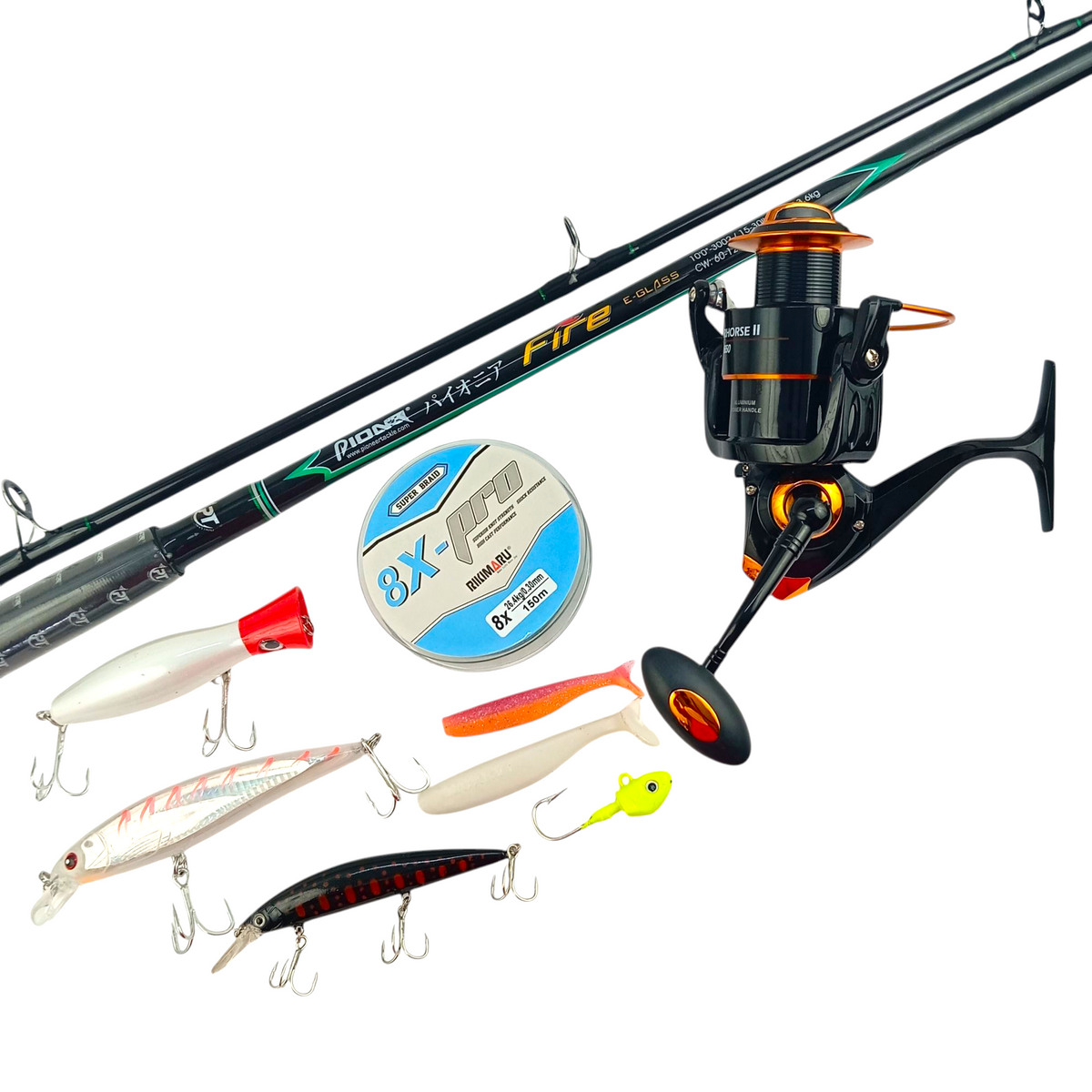Surf GT Fishing Combo- Fishing Complete Set – Fish With Hanish Tackles
