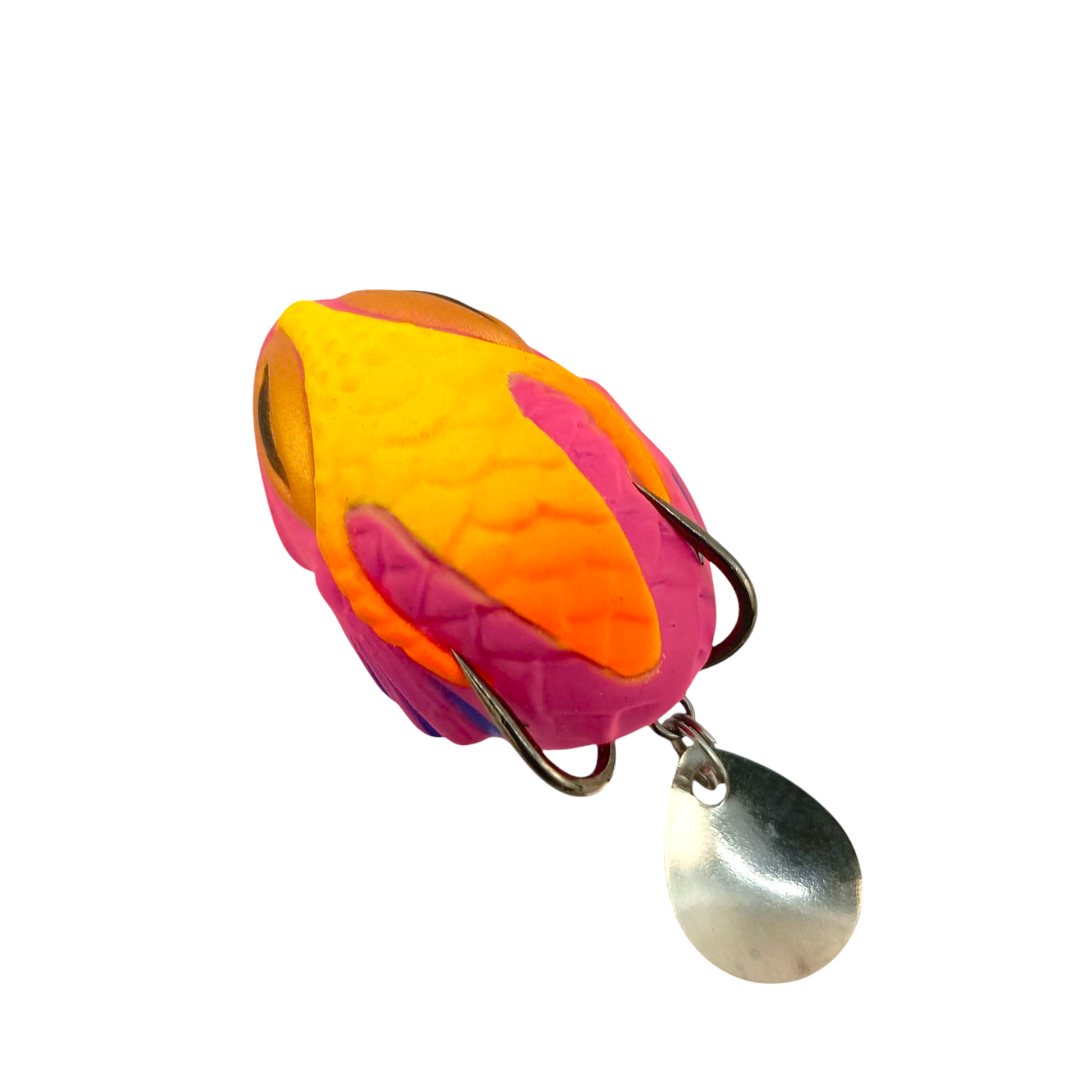 Thai Soft Imitation Frog Lure With Spinner |7gms|3.5cm