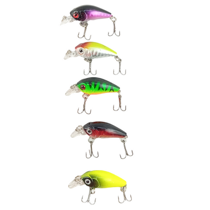 Ultra Light Fishing Crank Bait | 5cm/3.9gms