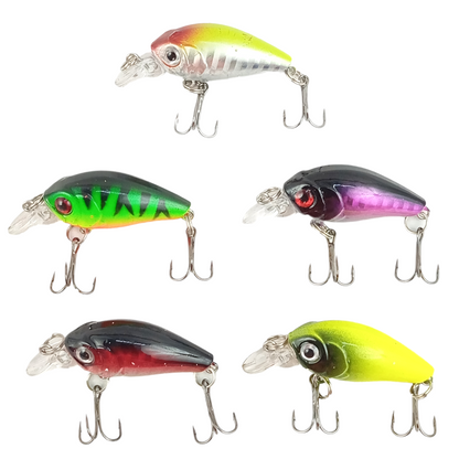 Ultra Light Fishing Crank Bait | 5cm/3.9gms