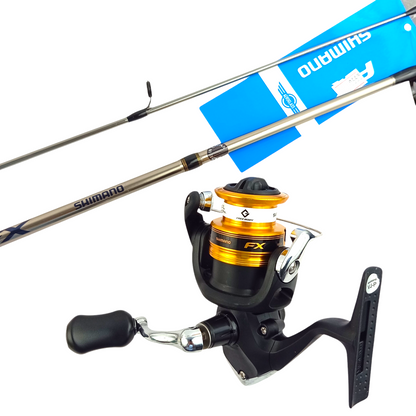 Ultralight Freshwater and Saltwater Fishing Combo Close Up Image