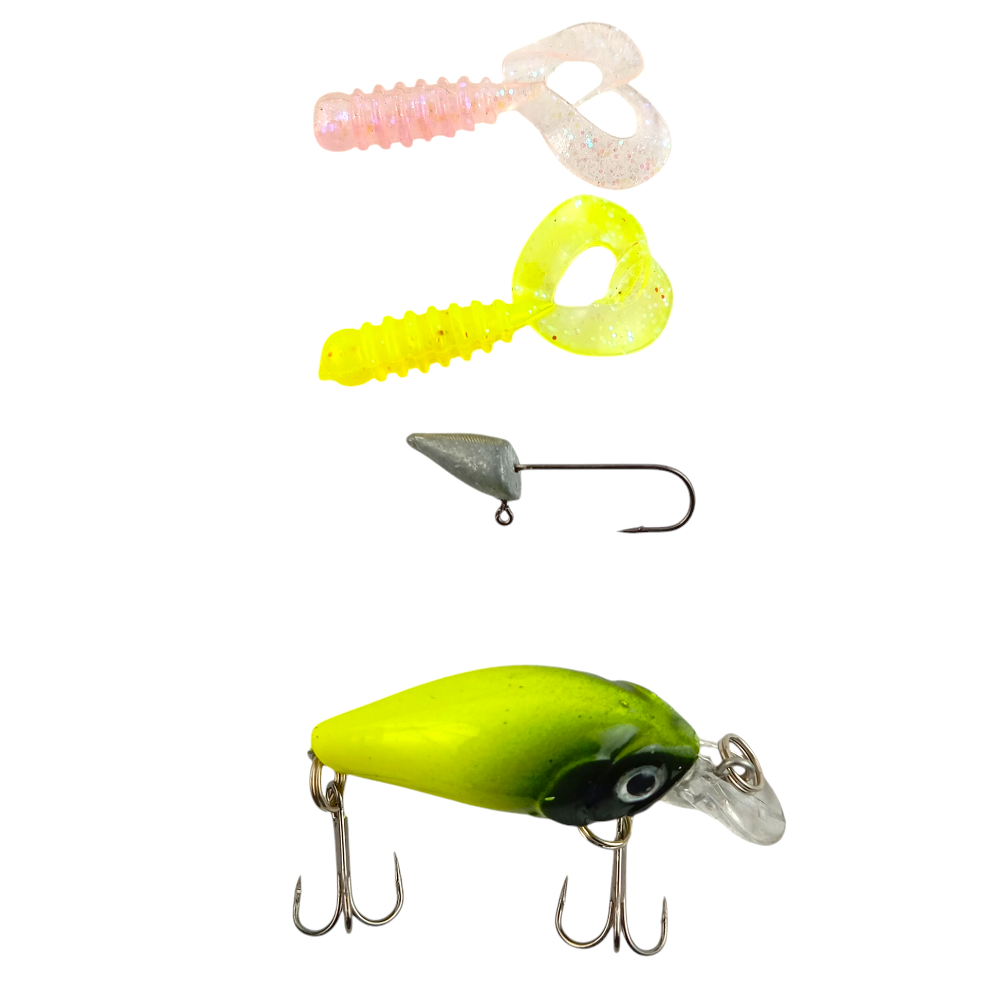 Ultralight Freshwater and Saltwater Fishing Combo Lures