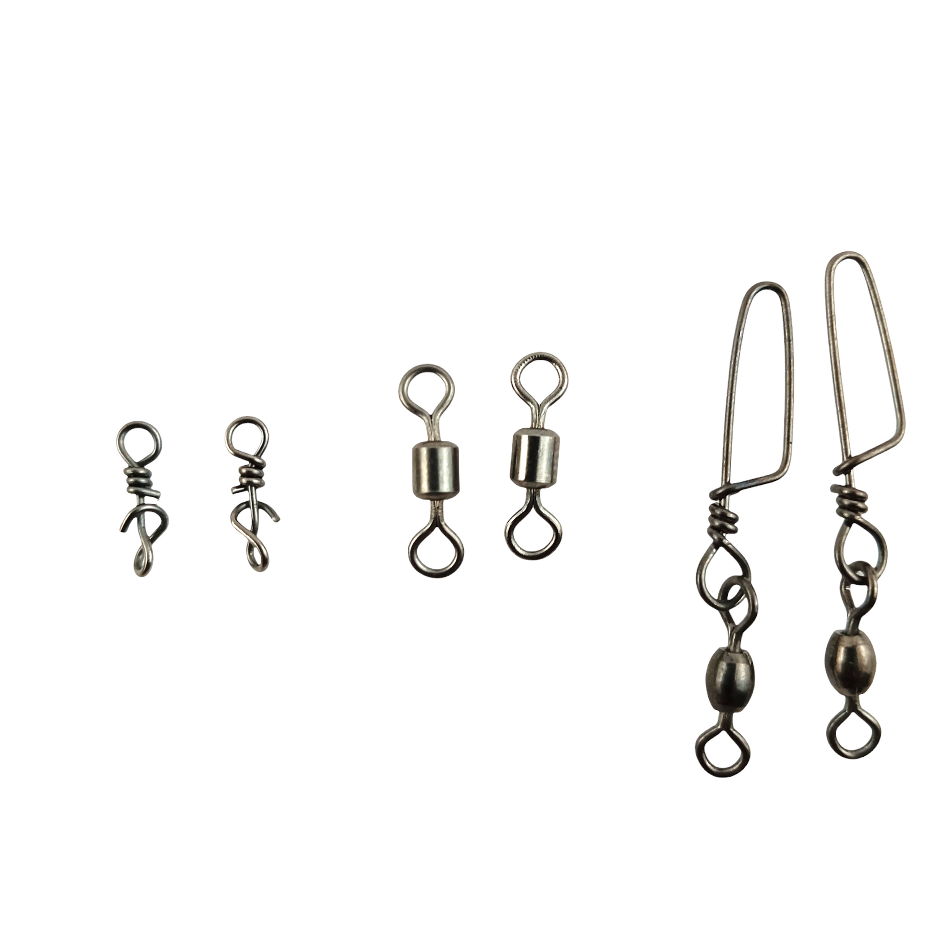 Ultralight Freshwater and Saltwater Fishing Combo Snap Swivels
