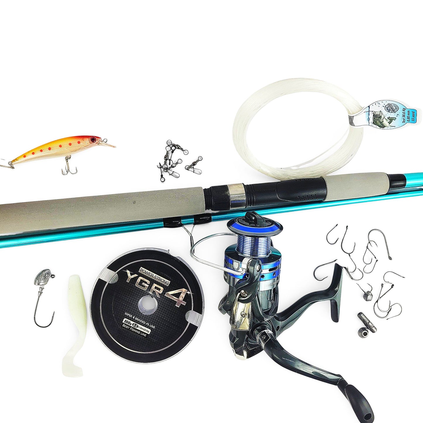 Uppuku Chappuku Saltwater Beginner Fishing Combo