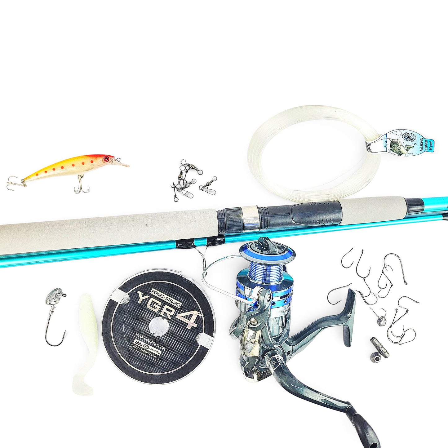Uppuku Chappuku Saltwater Beginner Fishing Combo