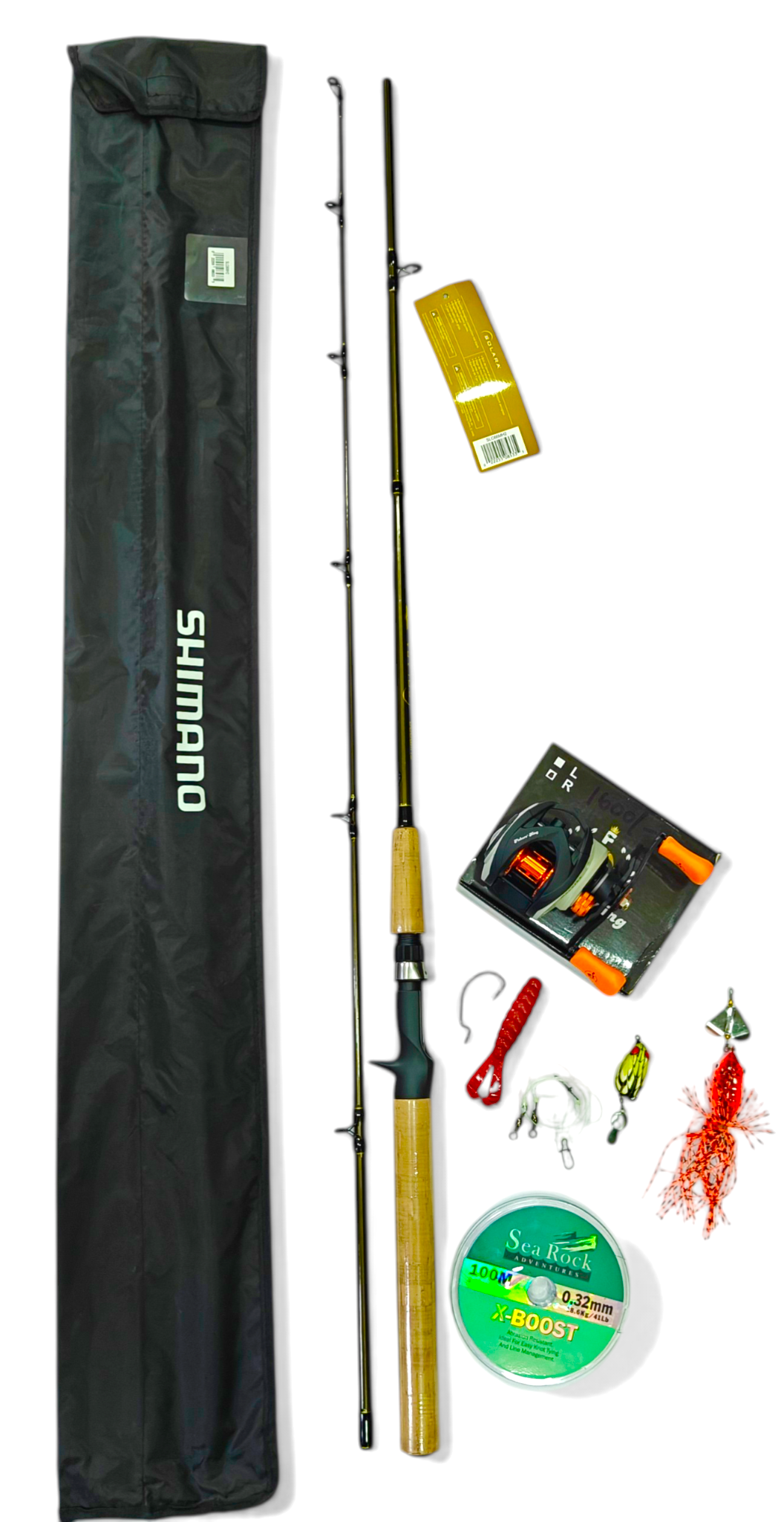 World's Best Baitcasting Rod and Reel Combo