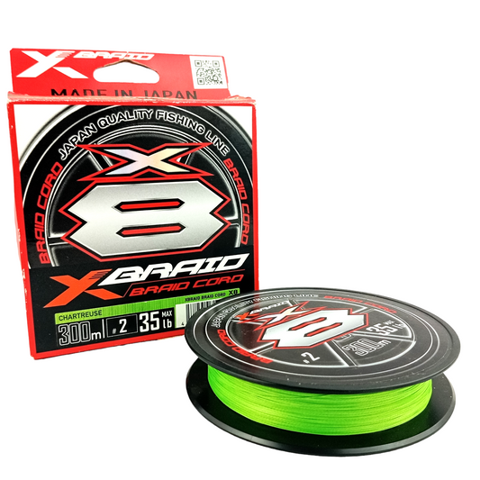 YGK X-Braid Cord X8 Braided Line  300m-35LB Fishing Line Main Image