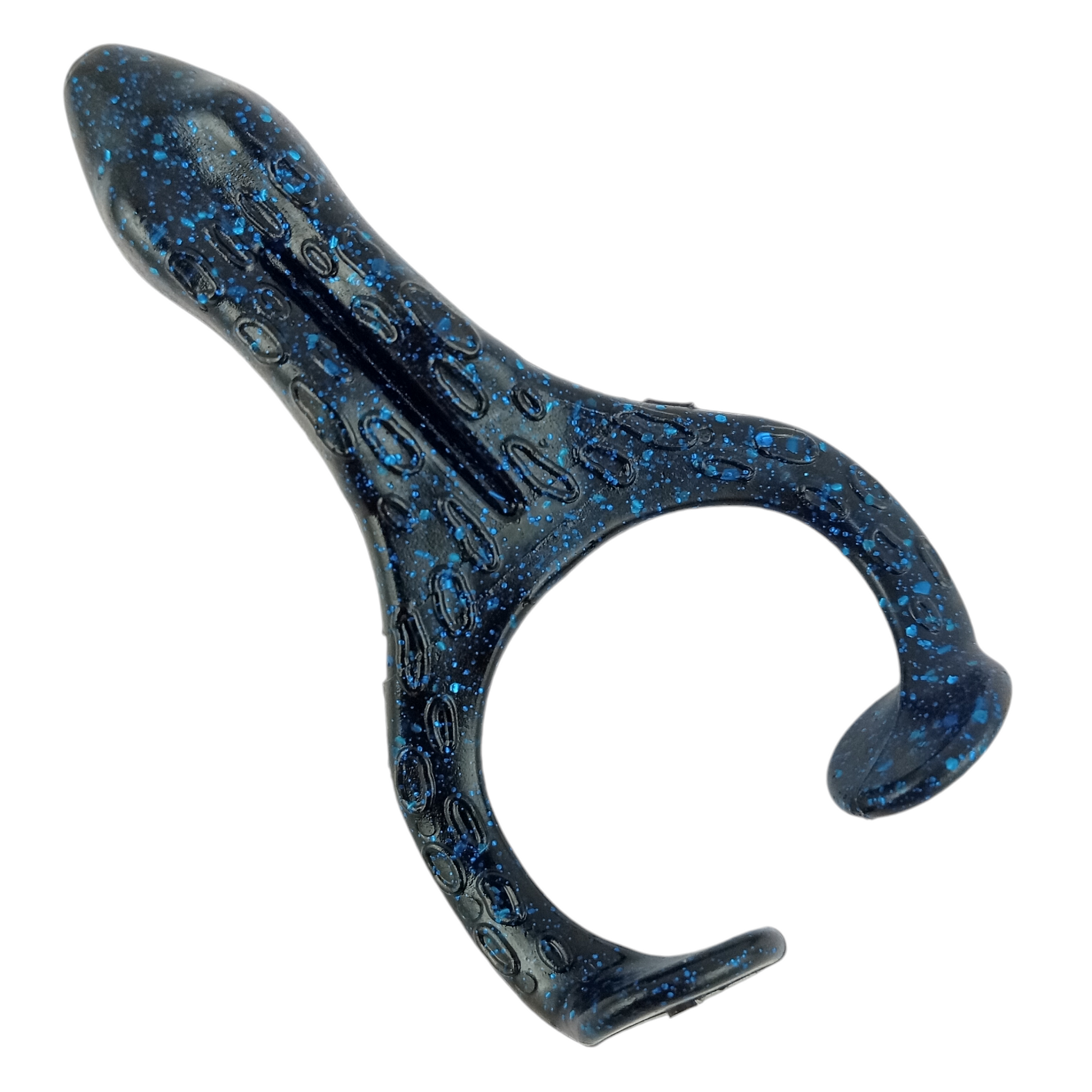 Z-Man Hard Leg FrogZ 4inch  12g  Black Blue Close Up Image