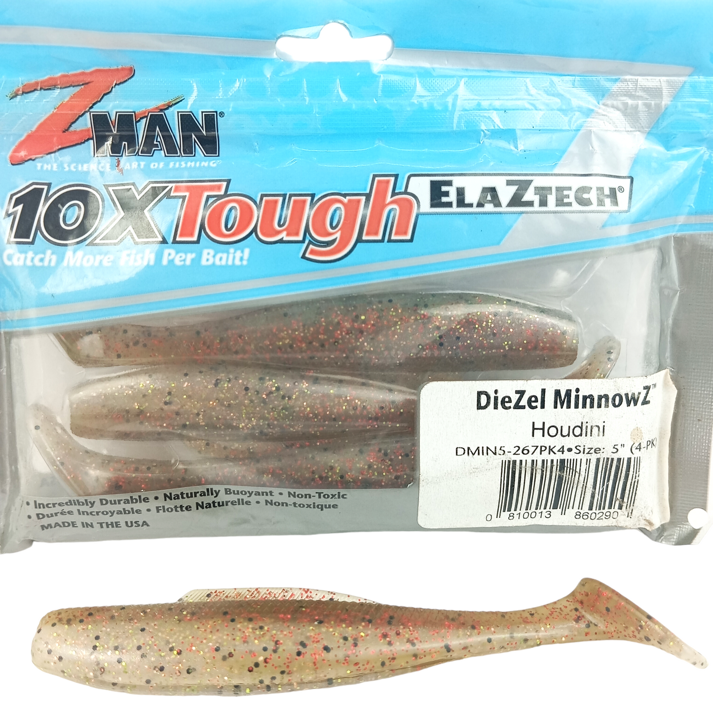 Z Man DieZel MinnowZ Size-5 Houdini Single  Image