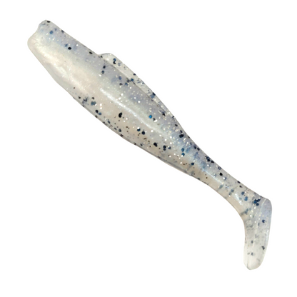 Z Man DieZel MinnowZ Size-4  Pearl Blue Glimmer Close up Image
