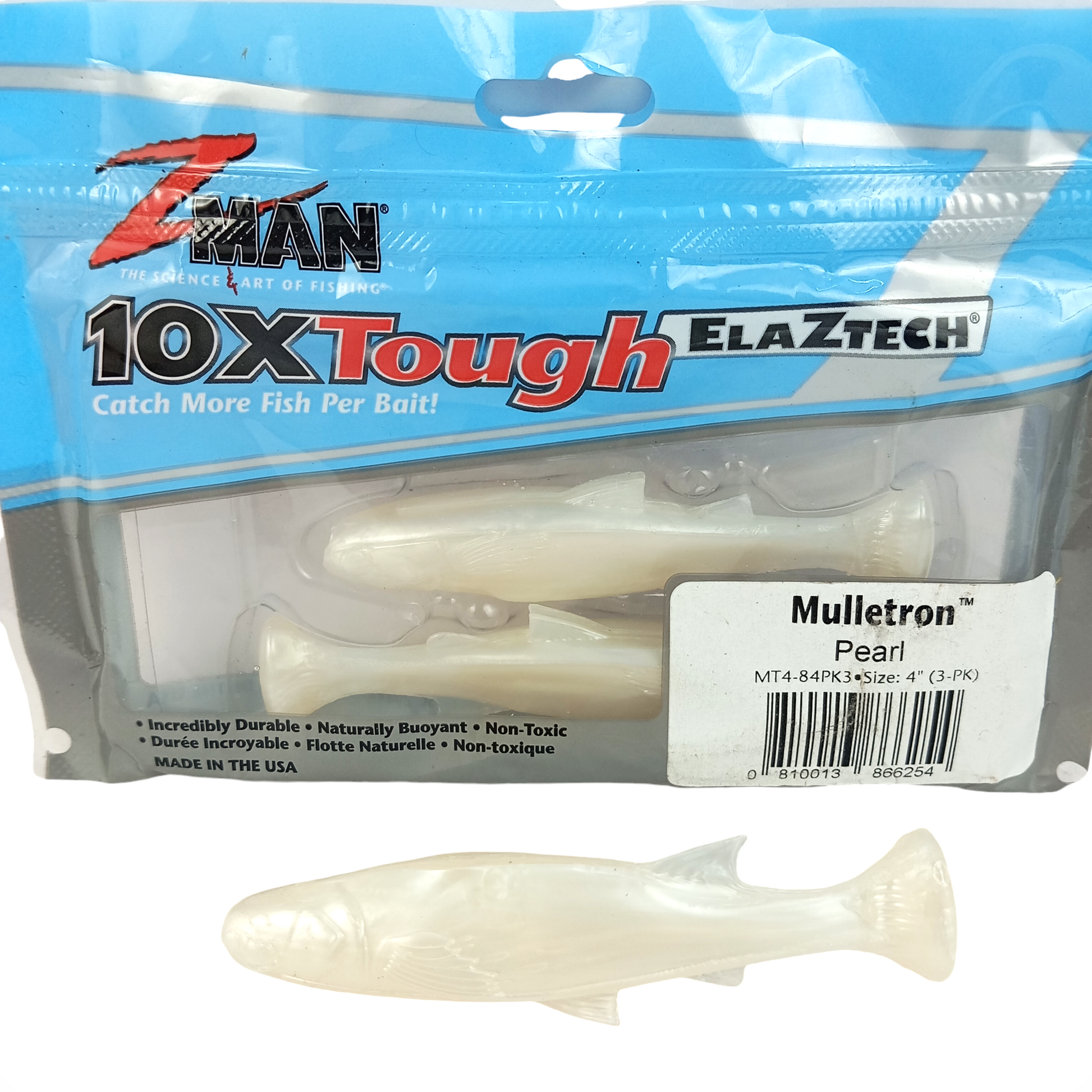 Z Man Mulletron Size 4 Pearl Close Up Image