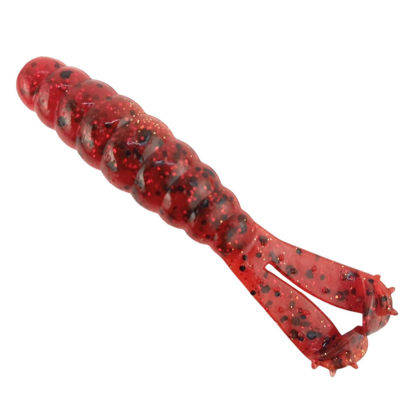 Zman Baby Goat 10x Tough Elaztech Size 4.5 Fire Craw Close Up Image