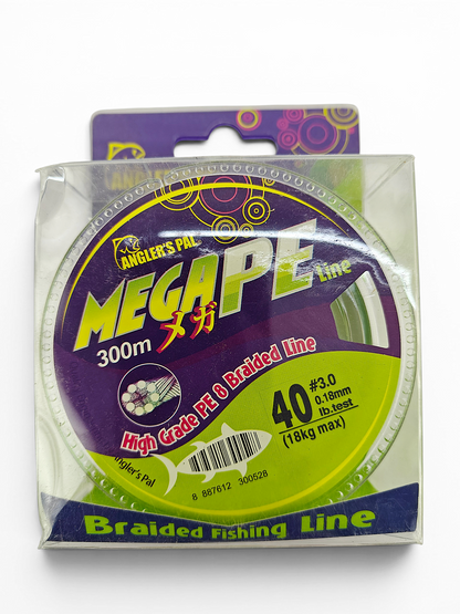 MegaPE X8 Braided Line-300m Spools