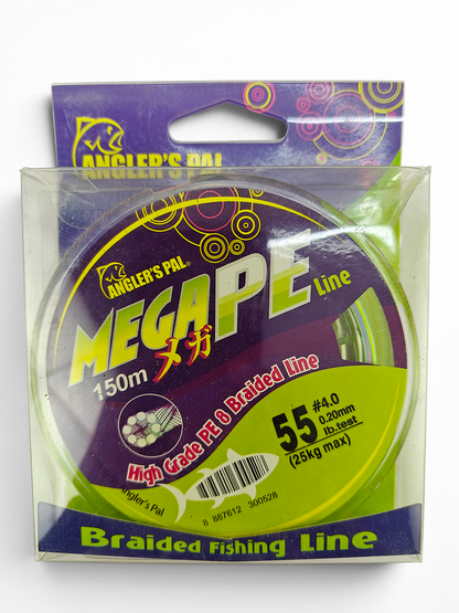 MegaPE X8 Braided Line-150m Spools
