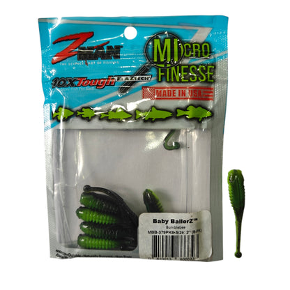 Zman Baby Ballerz 10x Tough Elaztech Size-2 ( Single Pc)