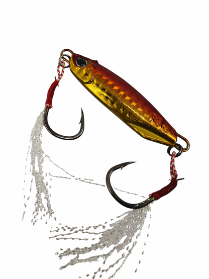 Jig Lure with Single Assist and Treble Hooks | 30gms